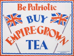 This 1932 poster was one of many designed for the Empire Marketing Board.  Courtesy of the Museum of London website http://www.20thcenturylondon.org.uk/mol-84-1-890