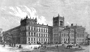 Drawing of the Foreign and Commonwealth Office, 1866.