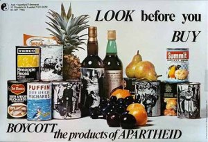 'Look before You Buy,' Anti-Apartheid Movement London, United Kingdom 1977