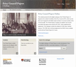 Privy Council Screen shot