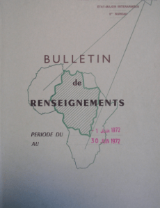French military intelligence memo at the end of the Op. Limousin, 1972 (10 T 749)