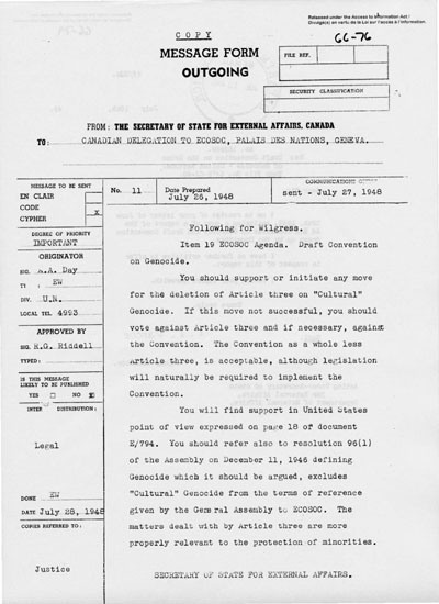 A 1948 document that mentions the term 