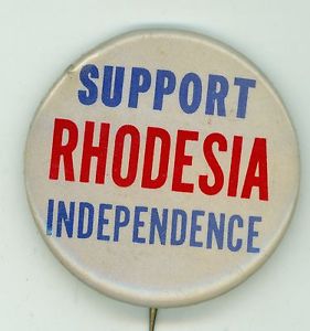 Rhodesia pinback
