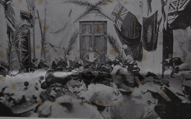 SCHOOLS INAUGURATION. December 1907. Inauguration of the British Schools, Montevideo. To offer 