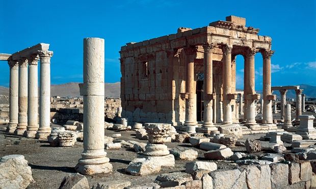 The Roman ruins in Palmyra. Photograph: G Dagli Orti/De Agostini/Getty
