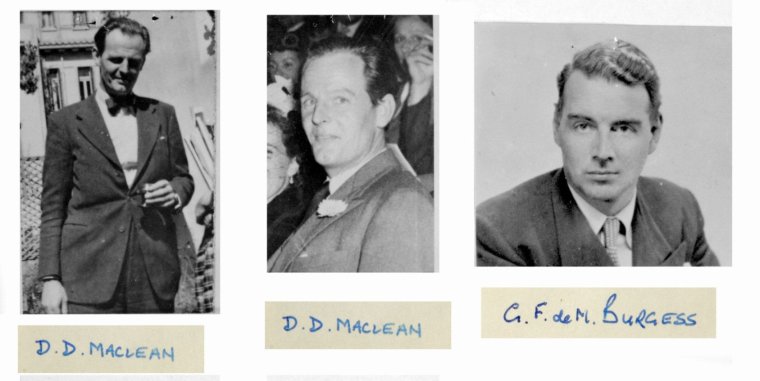 Guy Burgess and Donald Maclean (catalogue reference: FCO 158/6)
