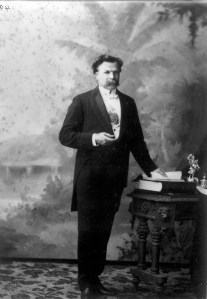 Julio Herrera y Obes, aka “Mephystopheles” (as William Denstone christened him.) Born in Montevideo in 1841. Lawyer and politician of the Colorado Party he was Minister of the Military Government of General MaximoTajes. He became the next constitutional President of the Republic in 1890. Responsible for the corruption and lack of control that preceded the fall of the National Bank, and for much of the political unrest that followed. He died in 1912.