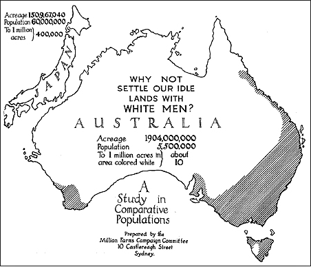 Australian Million Farms Campaign Committee, c. 1921.