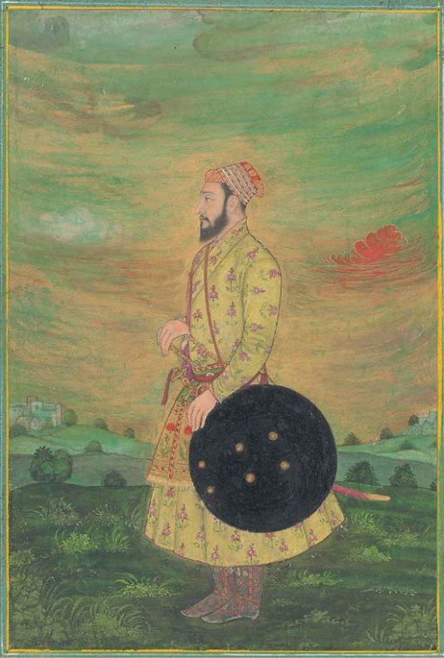 A Mughal soldier during the Deccan campaigns. Circa 1670. Los Angeles County Museum of Art. Wikimedia Commons.