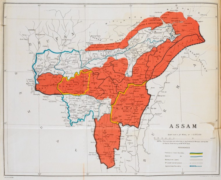 Assam, image courtesy of The British Library. © The British Library Board, IOR/L/P&J/9/3, p.291
