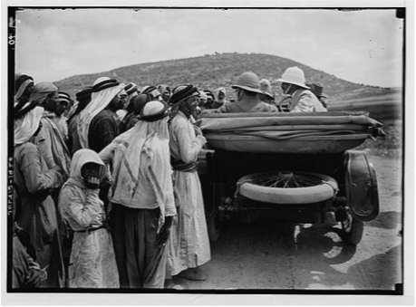 Samuel’s arrival in Palestine, June 1920 (Prints and photographs division of the Library of Congress, Washington, D.C.)
